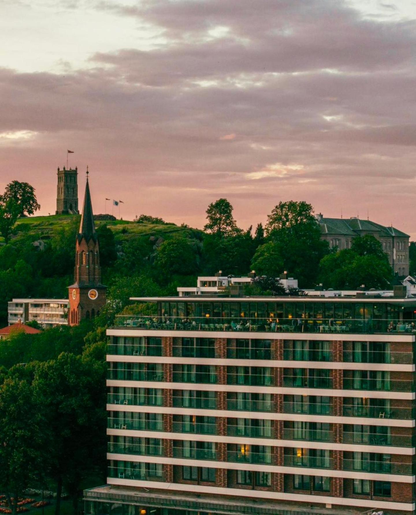 Hotel Klubben Tønsberg Esterno foto